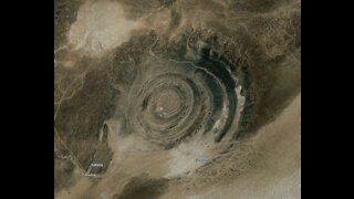 The Richat Structure Flyover, Ancient Lake or Possible Atlantis?