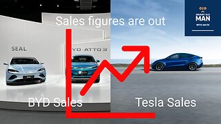 BYD and Teslas sales figures Q2 2023