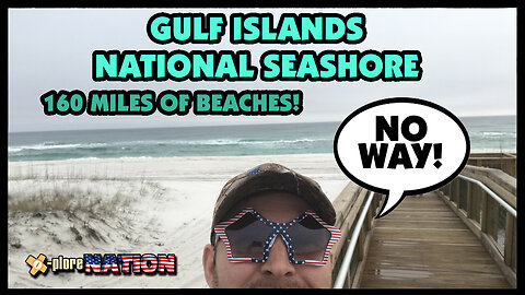 Gulf Islands National Seashore: 160 miles from Mississippi to Florida