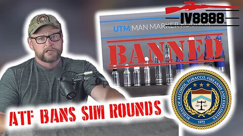 ATF BANS Non-Lethal Training Ammo for Civilian Use!