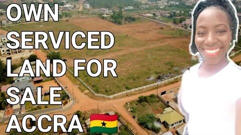 Secret Serviced Land for sale in Ghana| Amazing Opportunity | Adenta Amanfro | 70x100 Plots