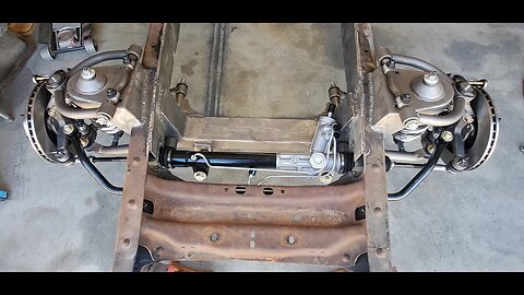 1953 Chevy 3100 IFS Mustang 2 Front End Install