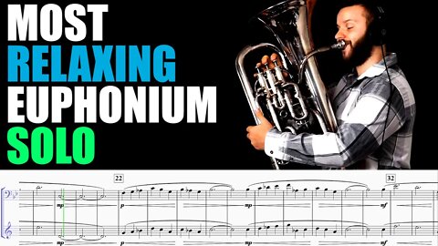 MOST RELAXING Euphonium SOLO. Chill and Play Along...