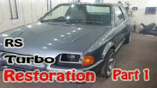 S2 RS Turbo Restoration part 1
