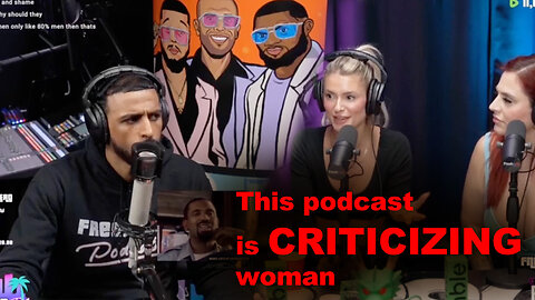 304 saying that podcast is criticizing woman / Was coocked by Wyron with FACTS🔥