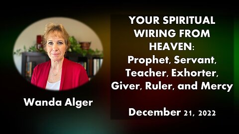 YOUR SPIRITUAL WIRING FROM HEAVEN: Prophet, Servant, Teacher, Exhorter, Giver, Ruler, and Mercy