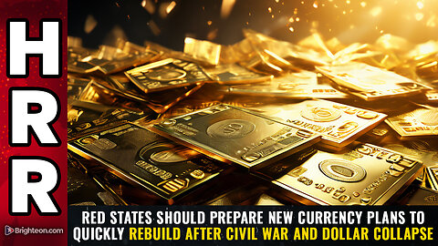 Red states should prepare NEW CURRENCY PLANS to quickly rebuild...