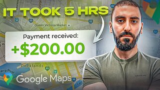 How To Make $300⧸Day With Google Maps!