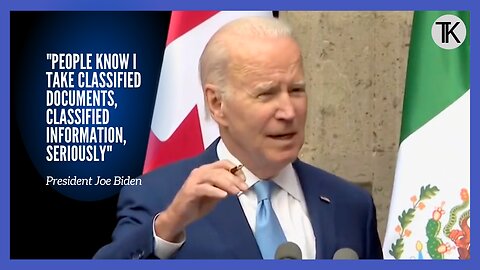 Biden: I Was Surprised to Learn About the Classified Documents