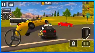 Police chase, randomly crash: Police Car Chase Cop Simulator 2022 #06