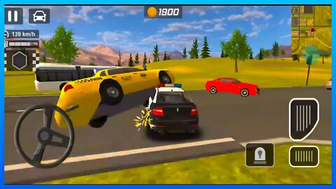 Police chase, randomly crash: Police Car Chase Cop Simulator 2022 #06