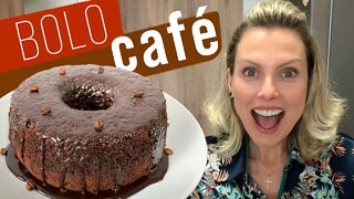 BOLO CAFÉ COM CHOCOLATE | RECEITA DELICIOSA E FÁCIL!