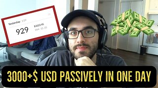 How I Made 3000+$ USD Passive Income in One Day on Amazon Merch