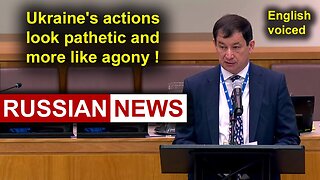 Russia at UN: Ukraine has lost almost all of its own weapons & hundreds of thousands of soldiers!