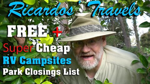 FREE and Cheap RV Camping Resources + RV Park Closure List