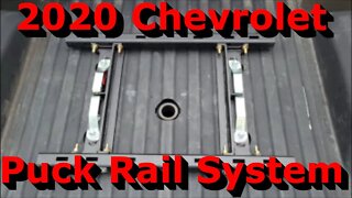 5th Wheel Puck System Rail Install | 2020 Chevrolet HD | Curt 16027