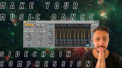 Make your music dance with sidechain compression #compression #ableton