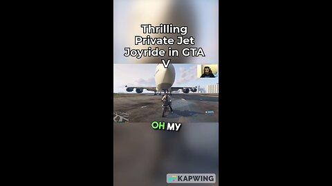 Thrilling Private jet joyride in GTA V!!