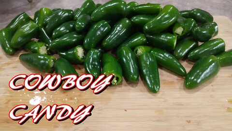 How to make Cowboy Candy! Homemade candied jalapenos canned for year round goodness!