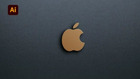 Create a Modern Apple Logo in Illustrator - Beginner Tutorial Reveal!
