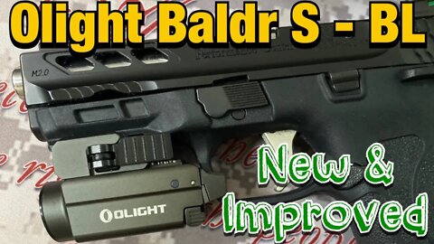 JUST ANNOUNCED: The ALL NEW Olight Baldr S Blue Laser Combo #olight #baldr #gunlight