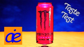 Worst Tasting Energy Drink | Energy Drink Taste Test - Monster Energy Drink Ultra Red - AEI Online