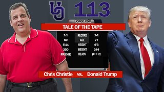 Chris Christie says He Could Beat Up Trump | UnAuthorized Opinions 113