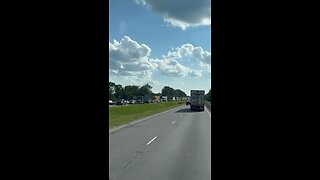 Traffic Jam On Highway 401