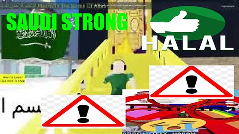 ROBLOX HARAM MOMENT 🤮🤮PRIDE 😨😨 GOING TO KAABA MEET ALLAH WILL SAVE YOU 🙏🙏🤩 🥳👳‍♂️ | SAUDI STRONG #1