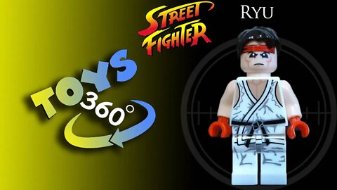 Ryu - Street Fighter - Unofficial Lego - Toys360