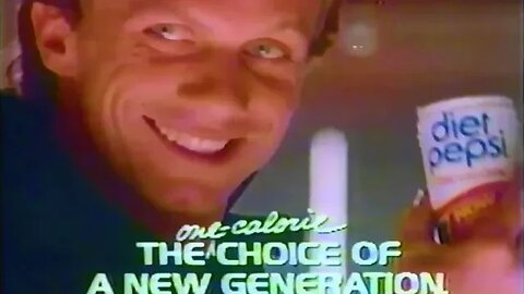 80's Diet Pepsi Commercial "The Choice of a New Generation" (Joe Montana and Dan Marino)