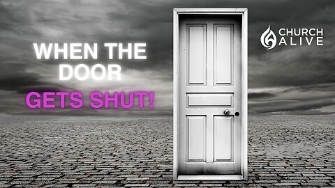 When The Door Is Before Us