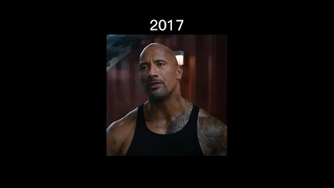 💯❤️Dwayne Johnson Evolution #shorts #motivation #dwaynejohnson