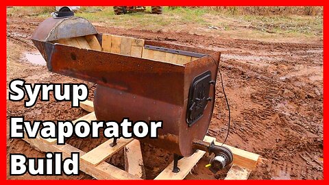 Building a Syrup Evaporator from Scrap