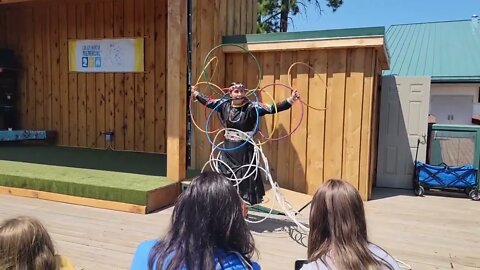 Crazy Horse Cultural Performance | Lakota Hoop Dance