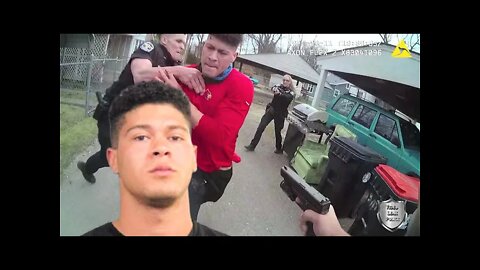 Body Cam: Officer Involved Shooting Man With a Small Knife and a Garbage Can. LMPD March 11-2021