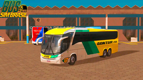 Bus Sim Brasil - Driving Luxury Couch Pick & Drop Passenger On Highway - Gameplay