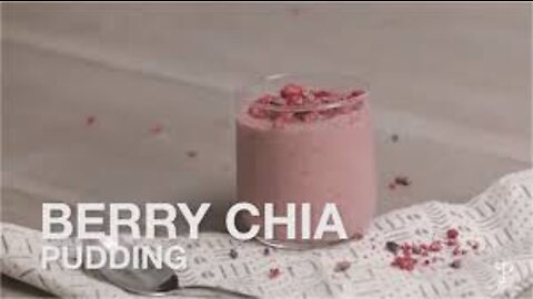 Keto Berry & Chia Pudding