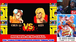 AO VIVO | Street Fighter 2: The World Warrior - Capcom Arcade Stadium - PS4