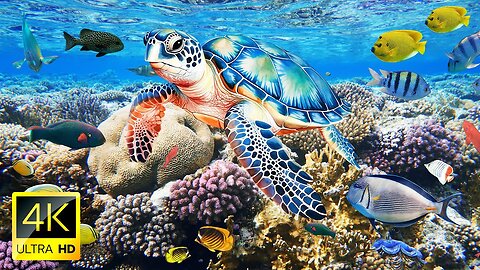 30 Minutes Underwater Sea Life Royalty Free Stock