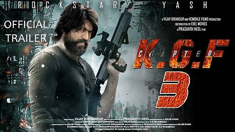 K.G.F: Chapter 3 - Official Trailer | Rocking Star Yash | Prashanth Neel Universe | Raveena Updates