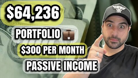 🤑 MY $64,236 DIVIDEND STOCK PORTFOLIO IS GROWING | $300 EVERY MONTH PASSIVE INCOME| CLM, QYLD 🤑