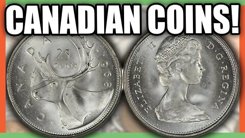 5 CANADIAN QUARTERS TO SAVE - CANADIAN COINS TO LOOK FOR!!