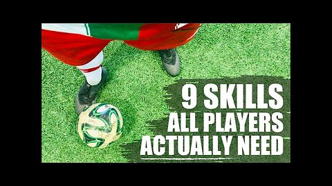 9 skills to be a professional football player