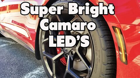 Cheap Camaro Side Marker Lights- Super Bright LEDS