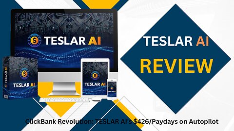 ClickBank Revolution: TESLAR AI's $426/Paydays on Autopilot "Demo Video"