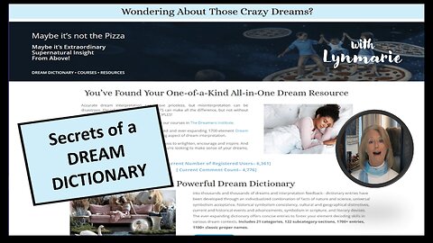 Secrets of a Prophetic Dream Dictionary & Its Creator
