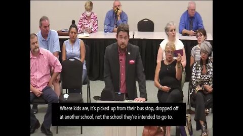 (10/26/21) HCSD Meeting Highlight - Monty Floyd (School Bus Safety Speech)