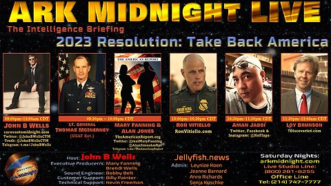 The Intelligence Briefing / 2023 Resolution: Take Back America - John B Wells LIVE