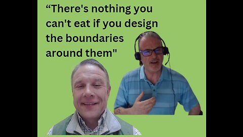 Glenn Livingston Discussing Having Boundaries for Certain Foods with Shawn Needham R. Ph.